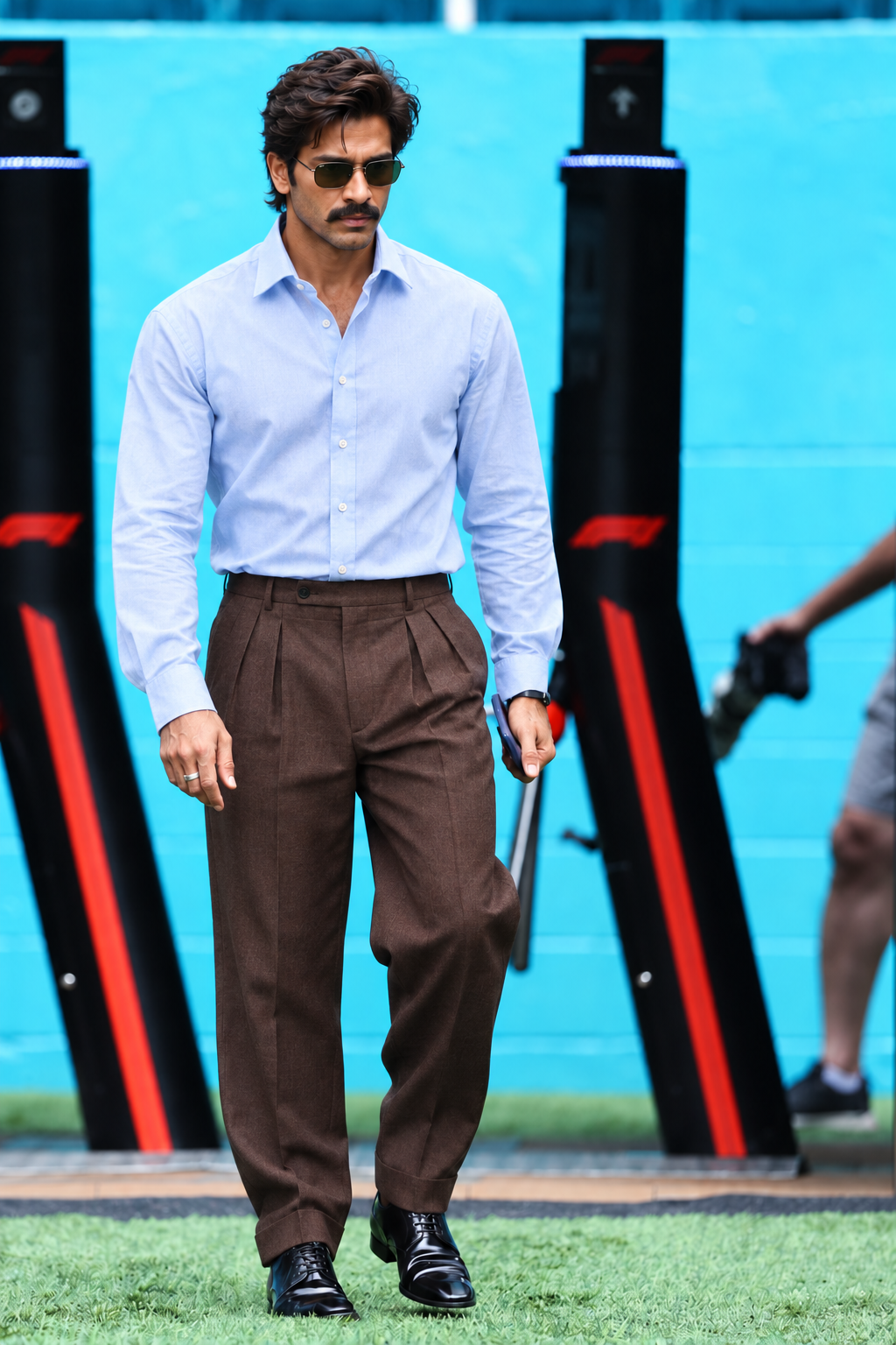 Glory Charcoal Twill Poole Trouser
