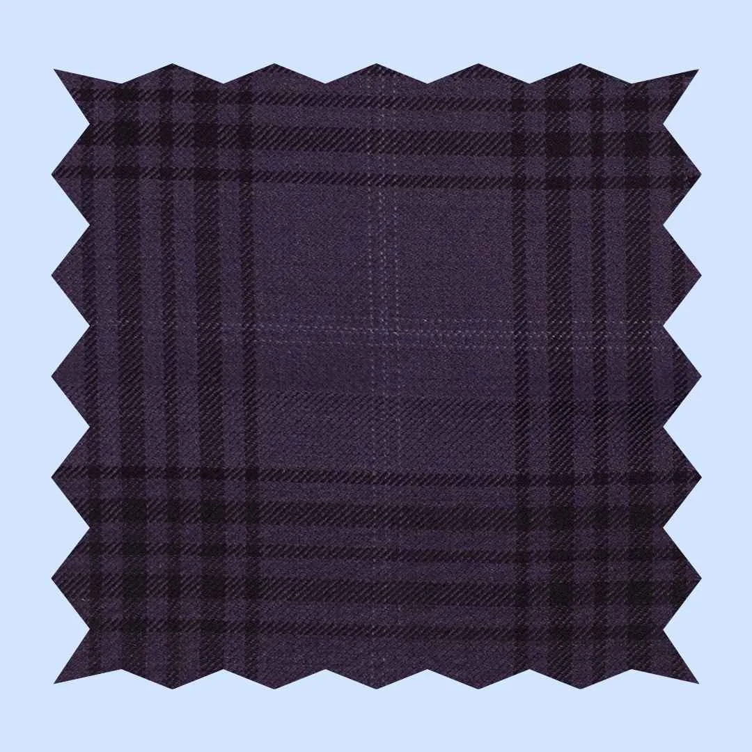 Nocturne Plum Check