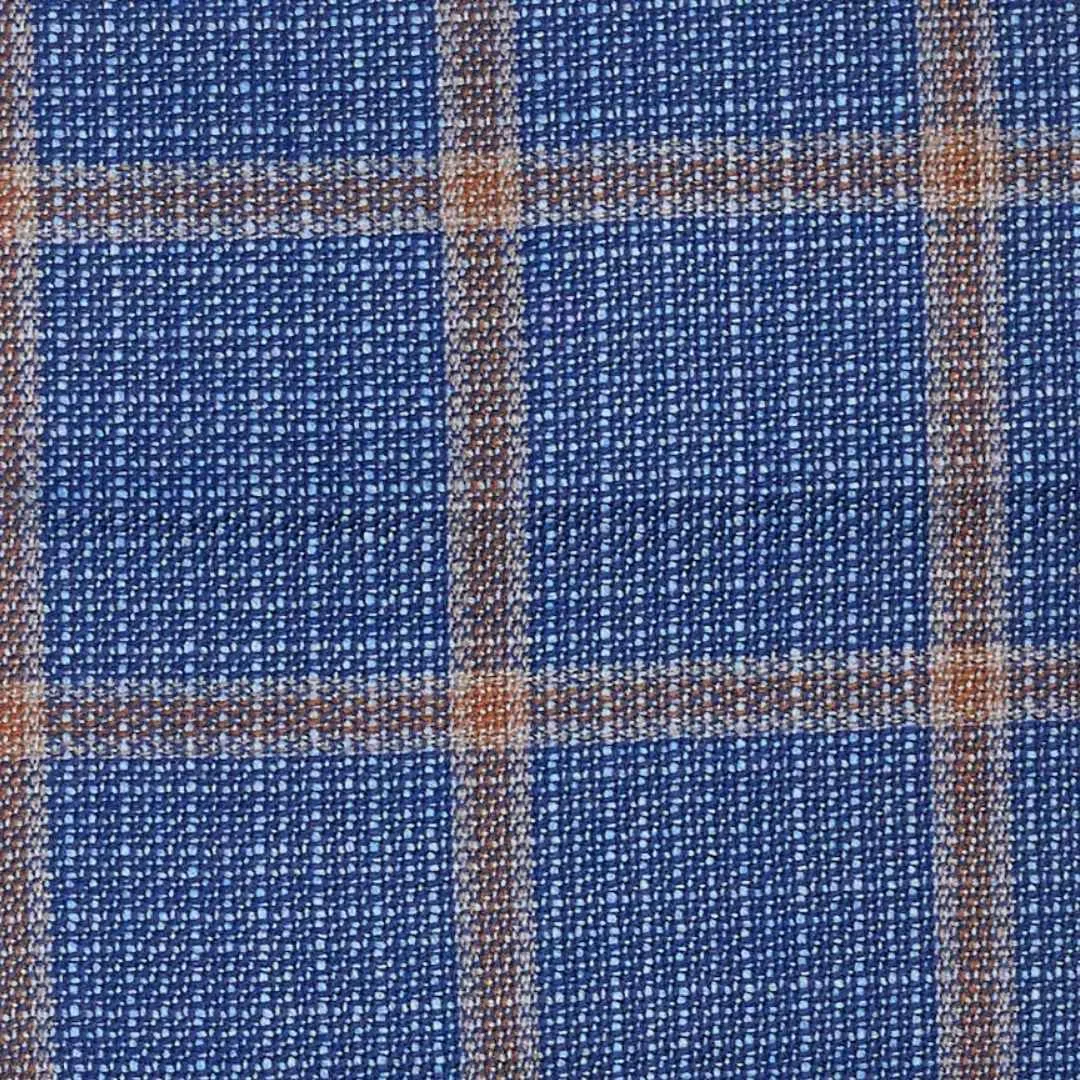 Blue Matty Check Imperial