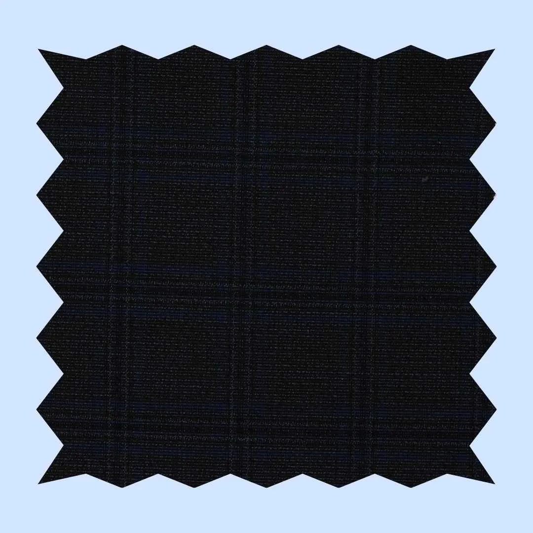 Broadway Check Blue
